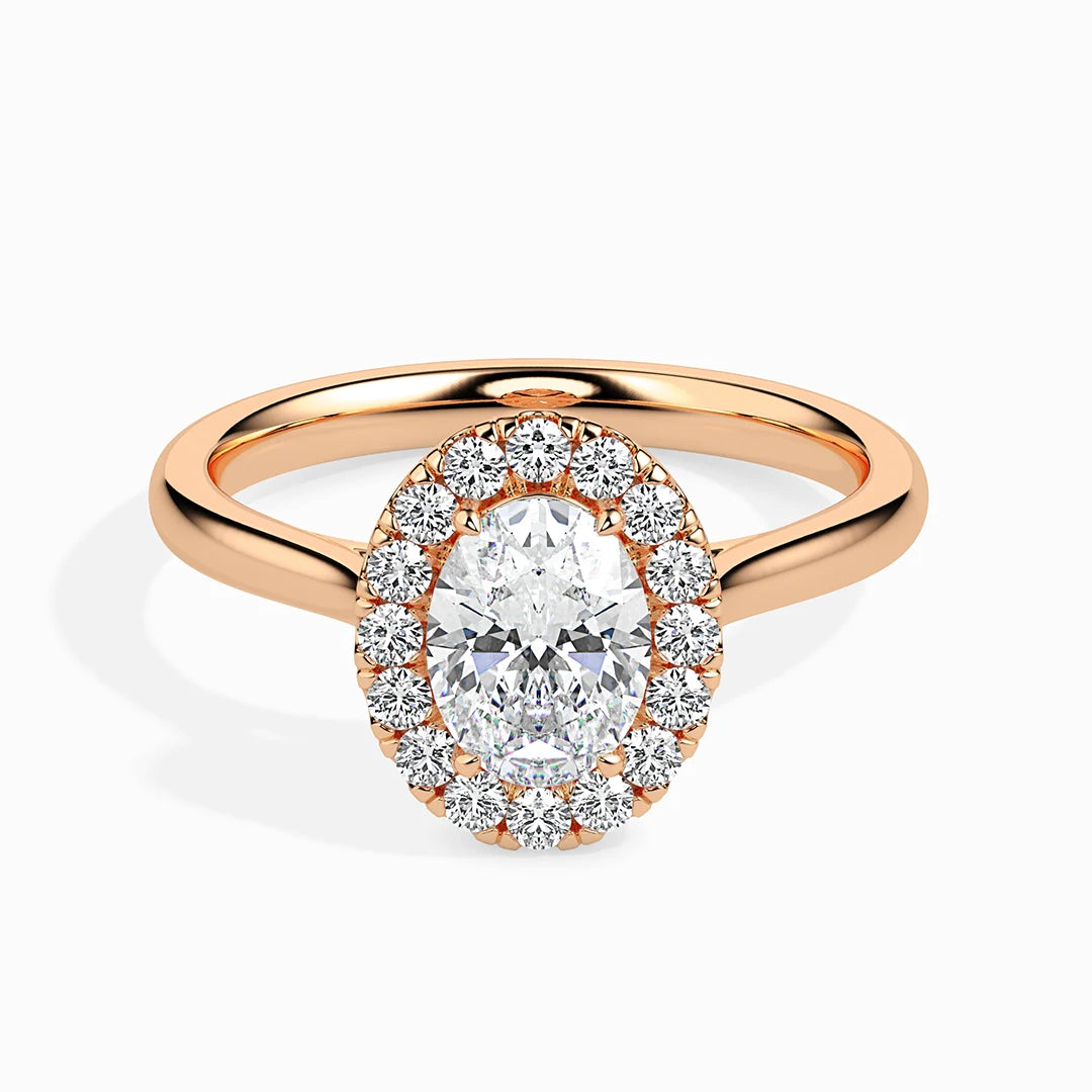 Aurora Crown Engagement Ring