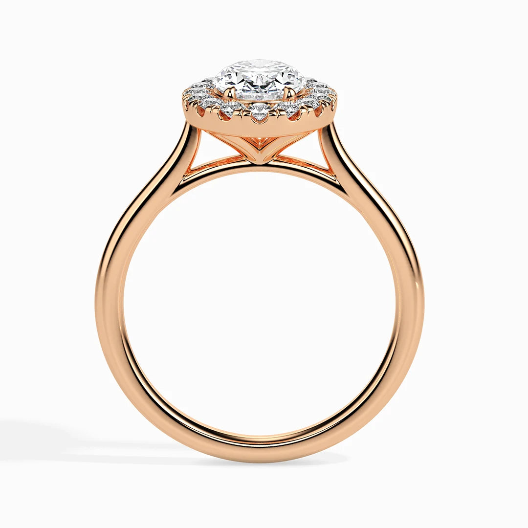 Aurora Crown Engagement Ring