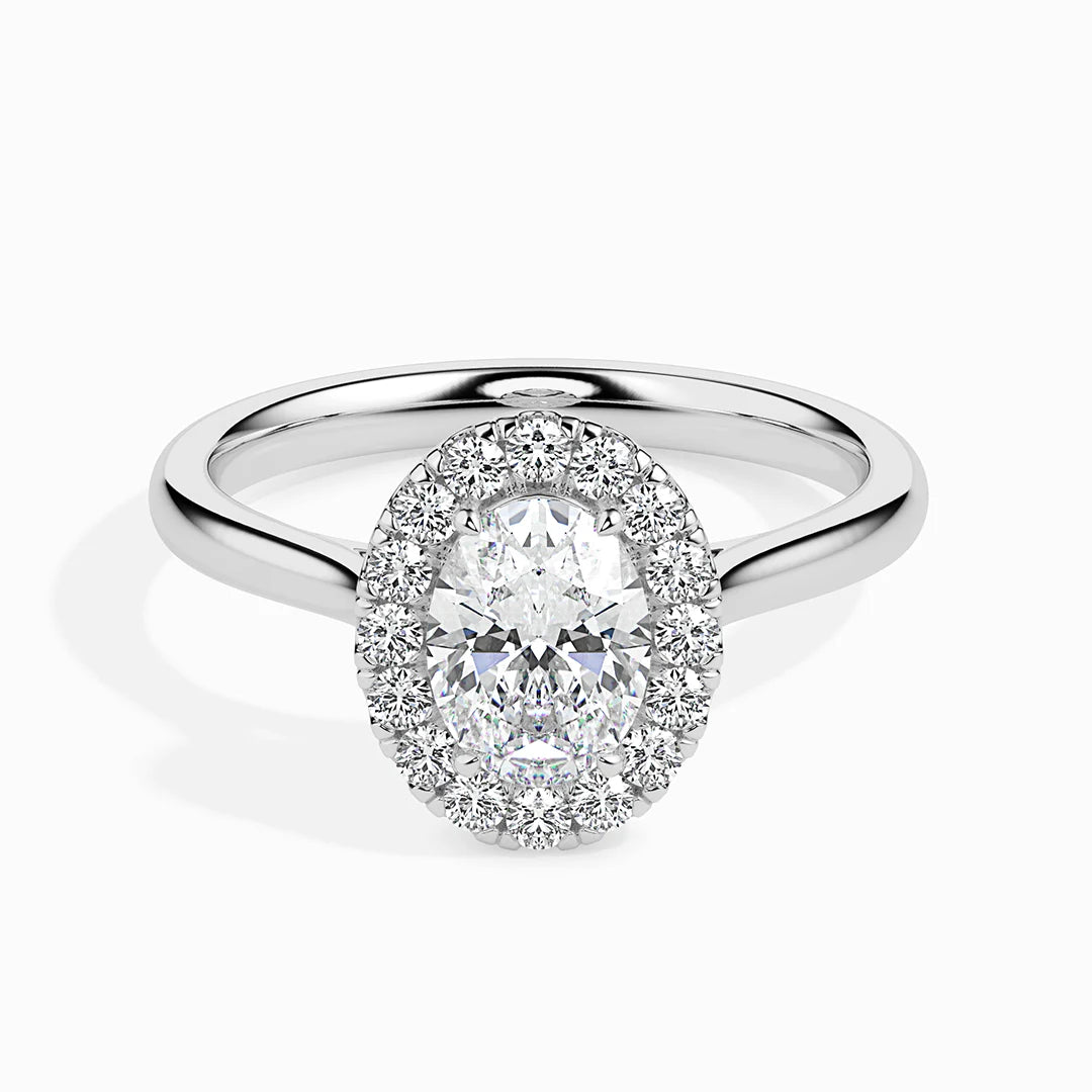 Aurora Crown Engagement Ring