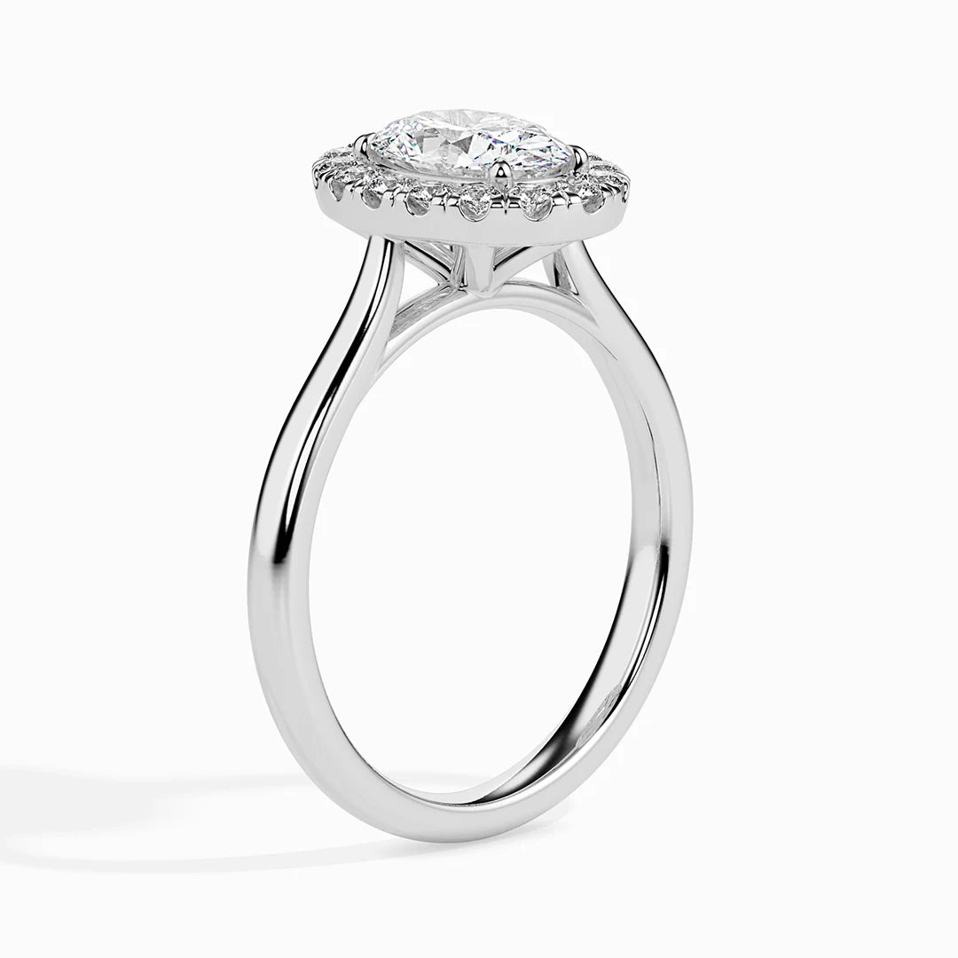 Aurora Crown Engagement Ring