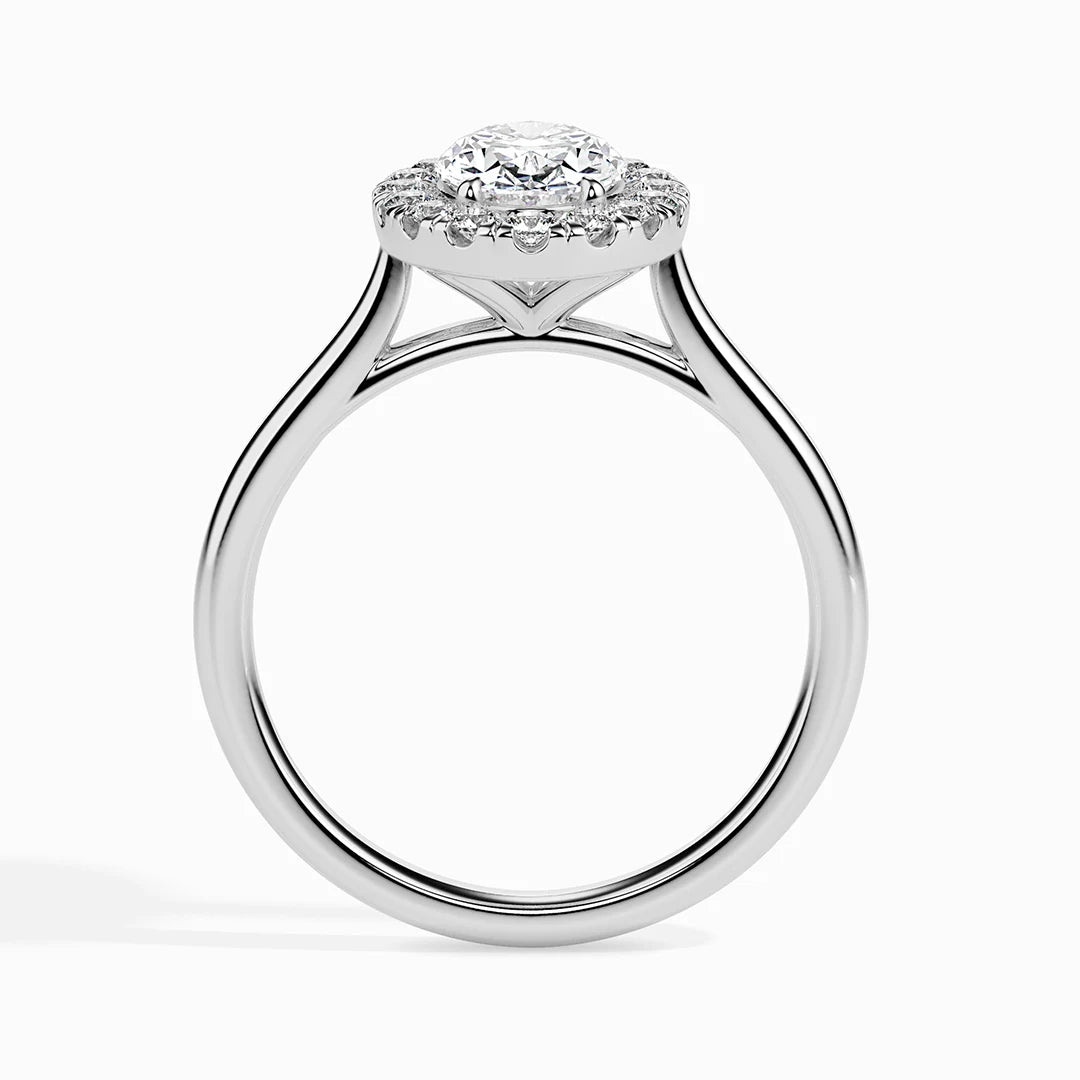 Aurora Crown Engagement Ring
