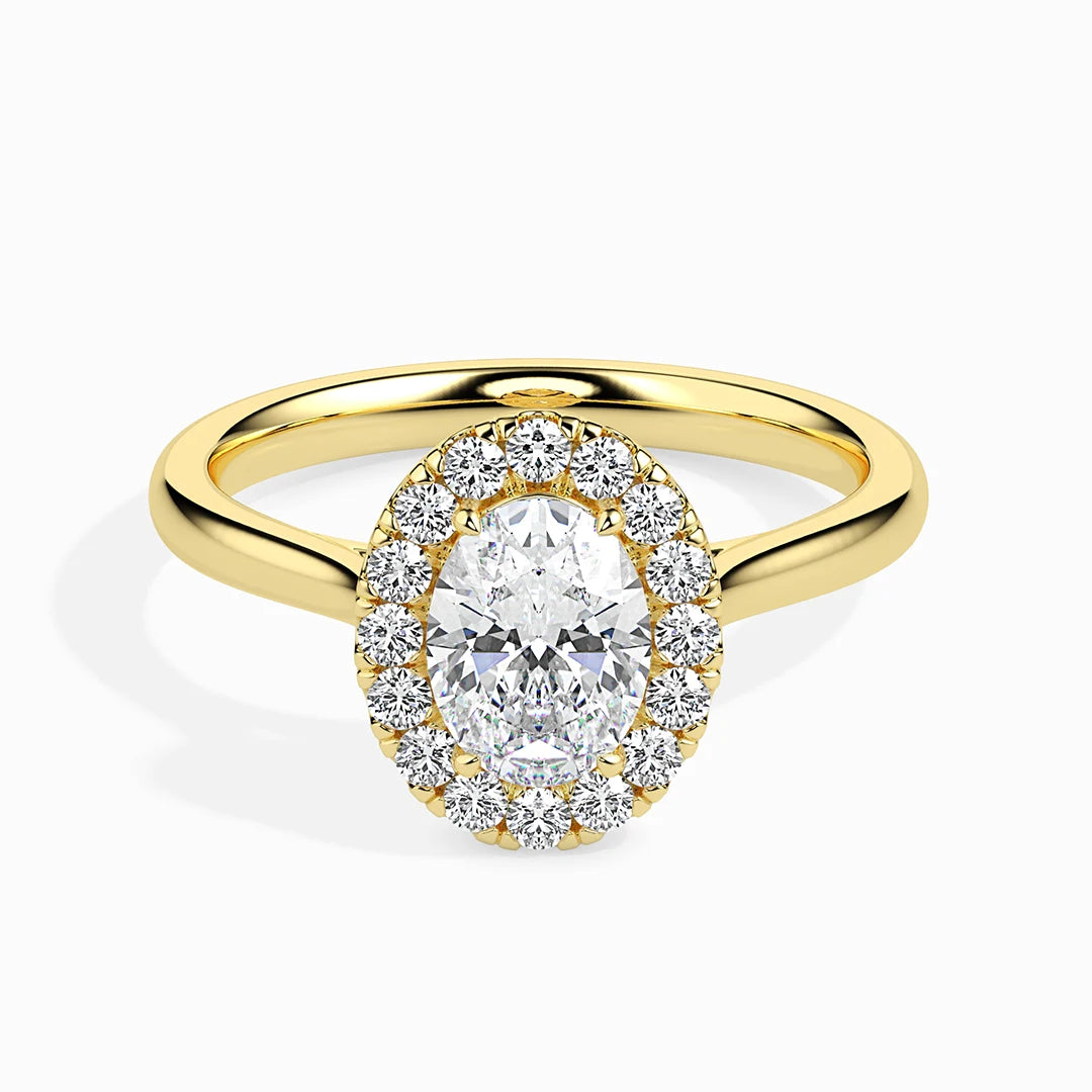 Aurora Crown Engagement Ring