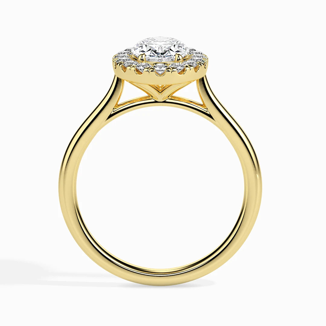 Aurora Crown Engagement Ring