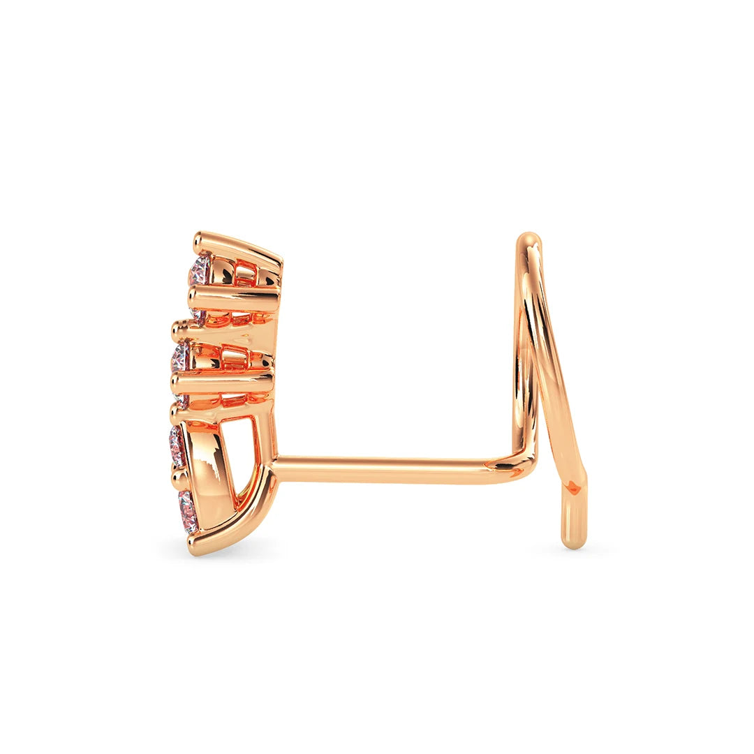 Gleam Line Nose Stud