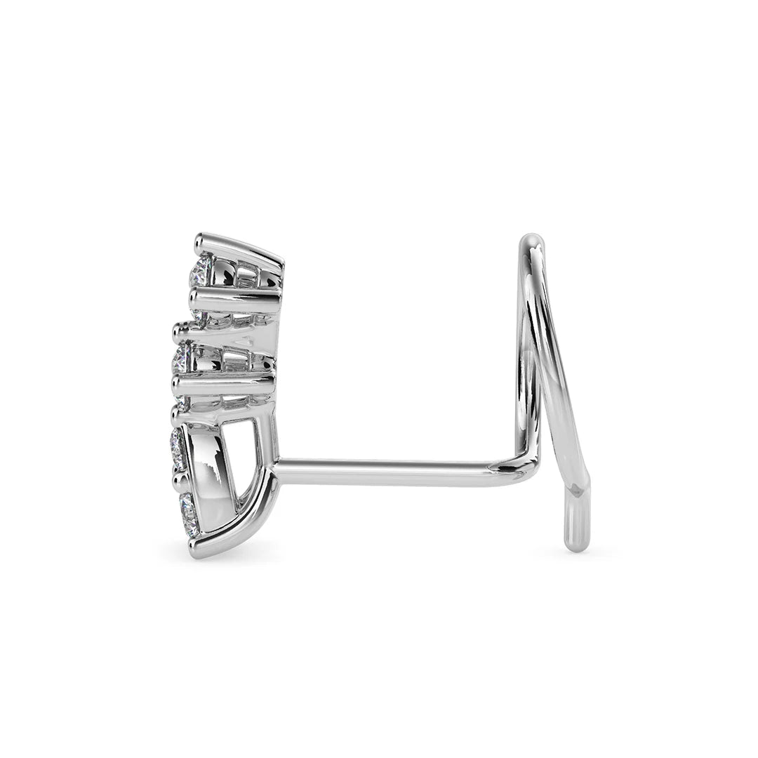 Gleam Line Nose Stud