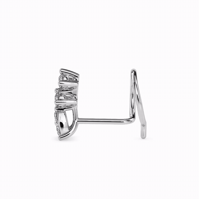 Gleam Line Nose Stud